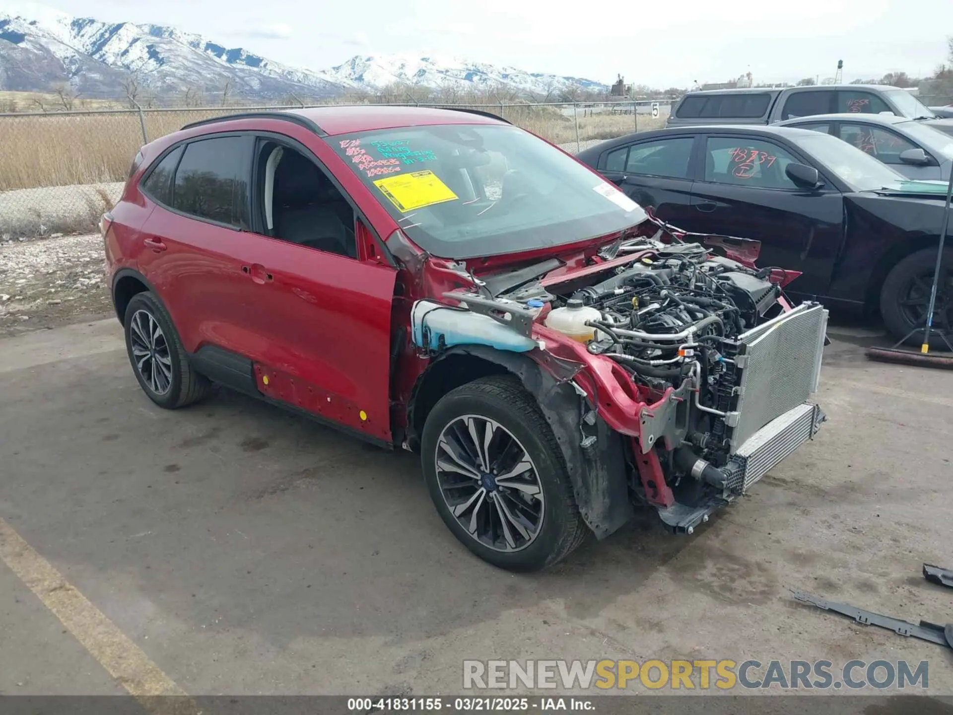 1 Photograph of a damaged car 1FMCU9H96NUA09158 FORD ESCAPE 2022