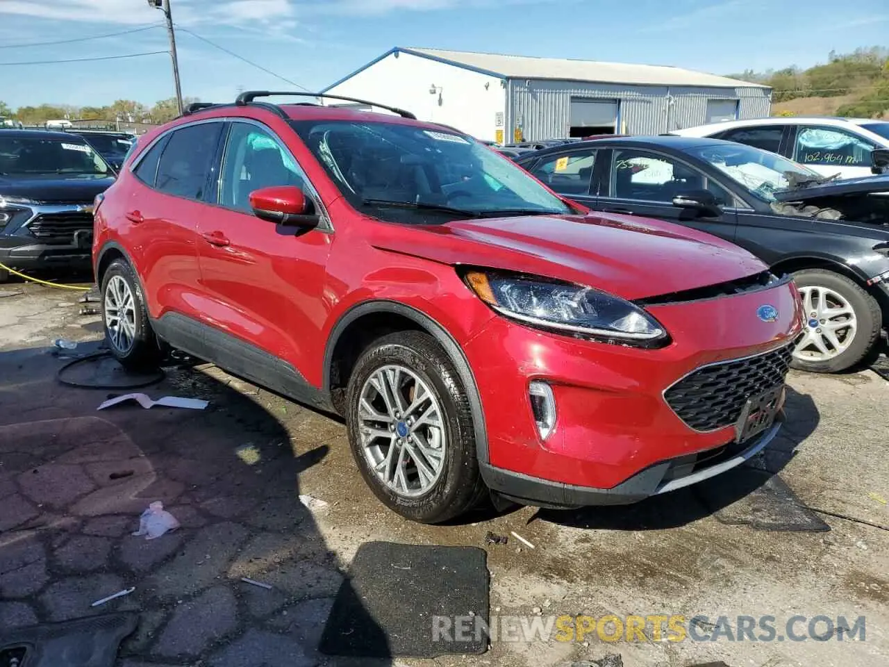 4 Фотография поврежденного автомобиля 1FMCU9H9XNUB06086 FORD ESCAPE 2022