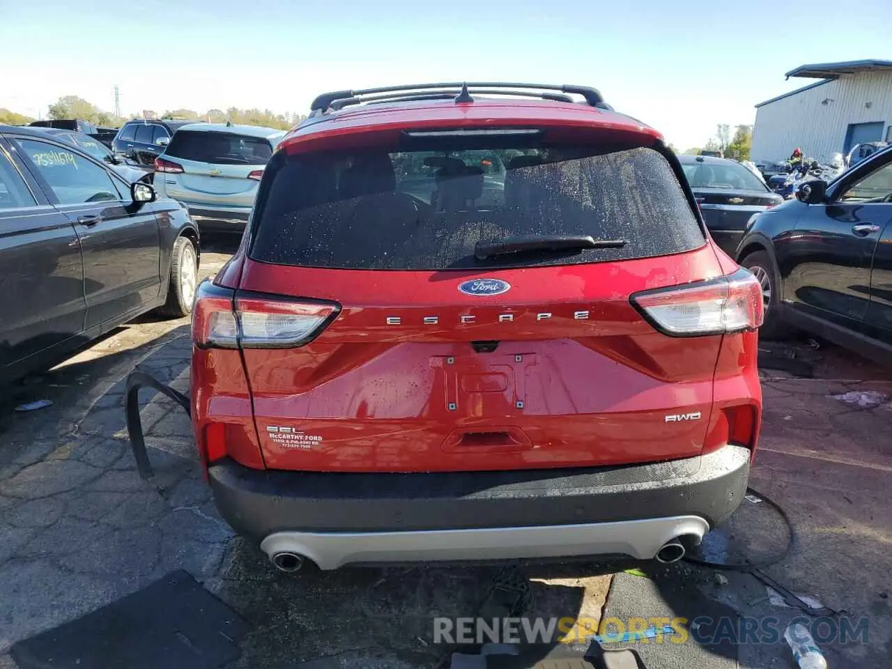 6 Фотография поврежденного автомобиля 1FMCU9H9XNUB06086 FORD ESCAPE 2022