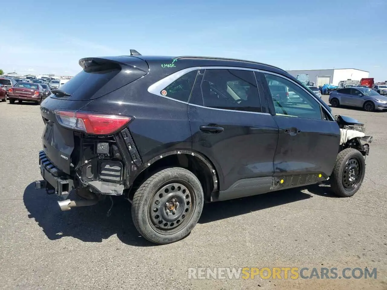 3 Photograph of a damaged car 1FMCU9J92NUB34538 FORD ESCAPE 2022