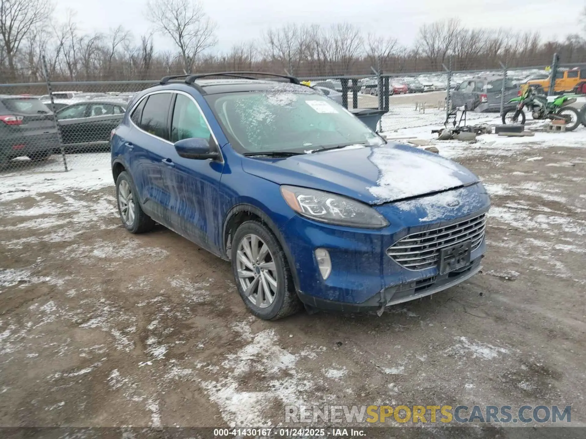 1 Фотография поврежденного автомобиля 1FMCU9J96NUA35771 FORD ESCAPE 2022