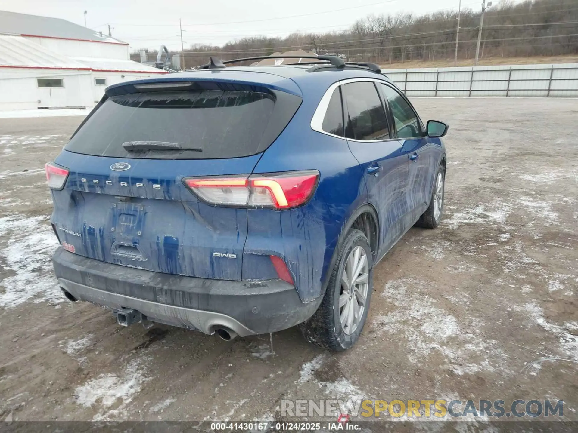 4 Фотография поврежденного автомобиля 1FMCU9J96NUA35771 FORD ESCAPE 2022
