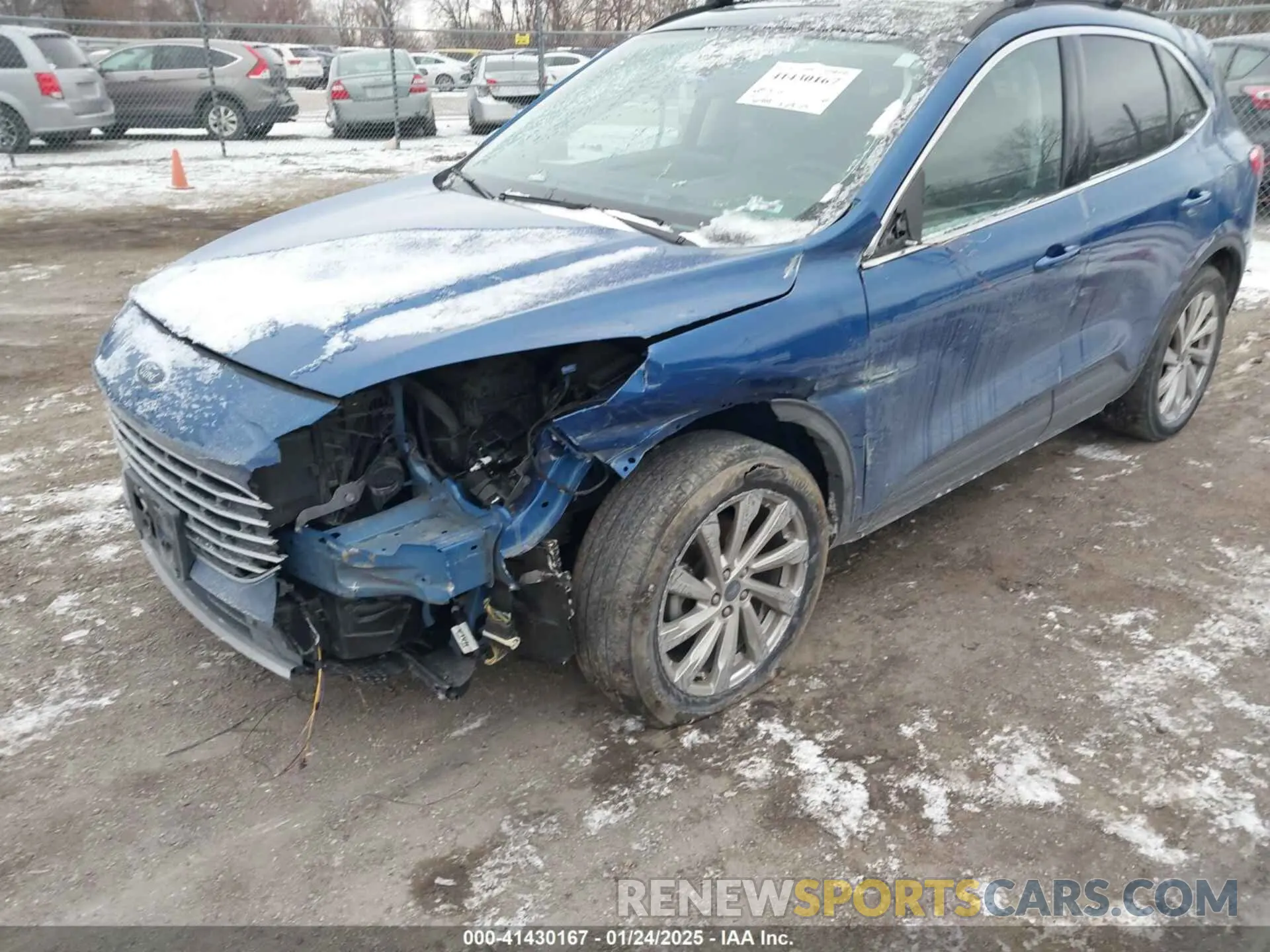 6 Фотография поврежденного автомобиля 1FMCU9J96NUA35771 FORD ESCAPE 2022