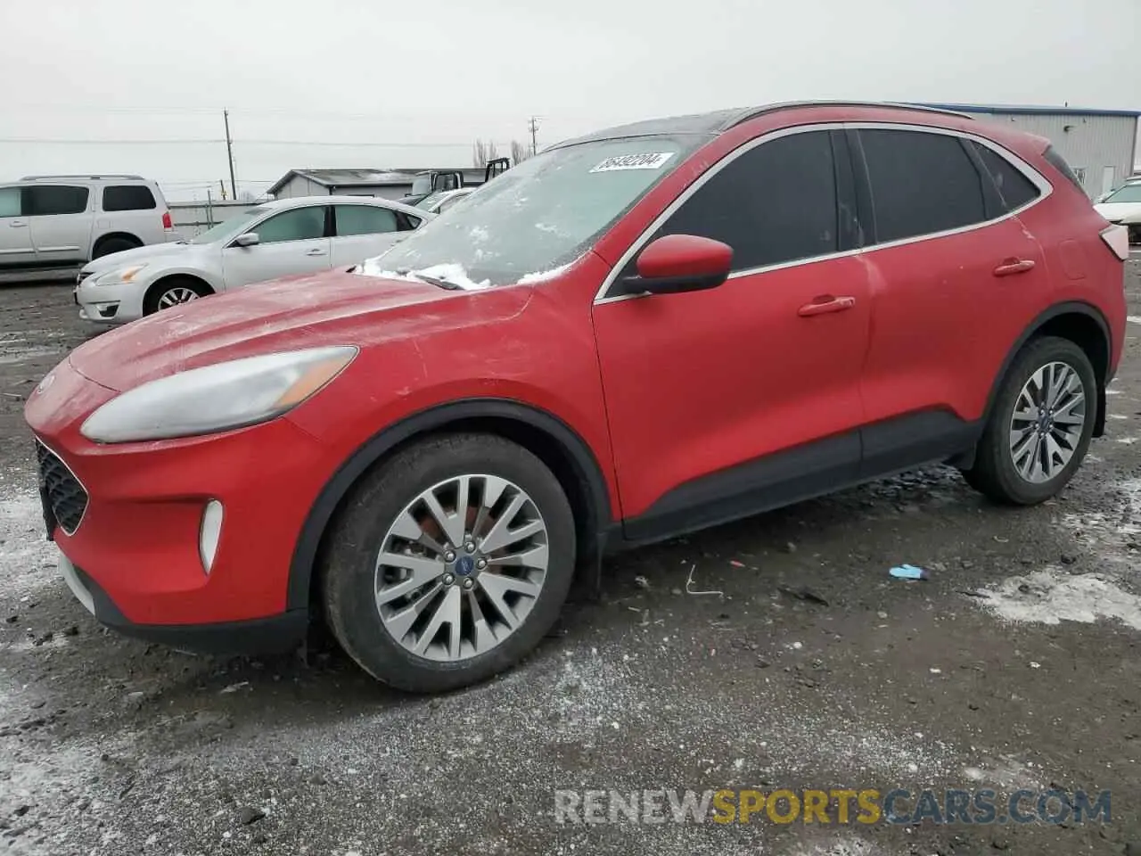 1 Photograph of a damaged car 1FMCU9J96NUB67817 FORD ESCAPE 2022