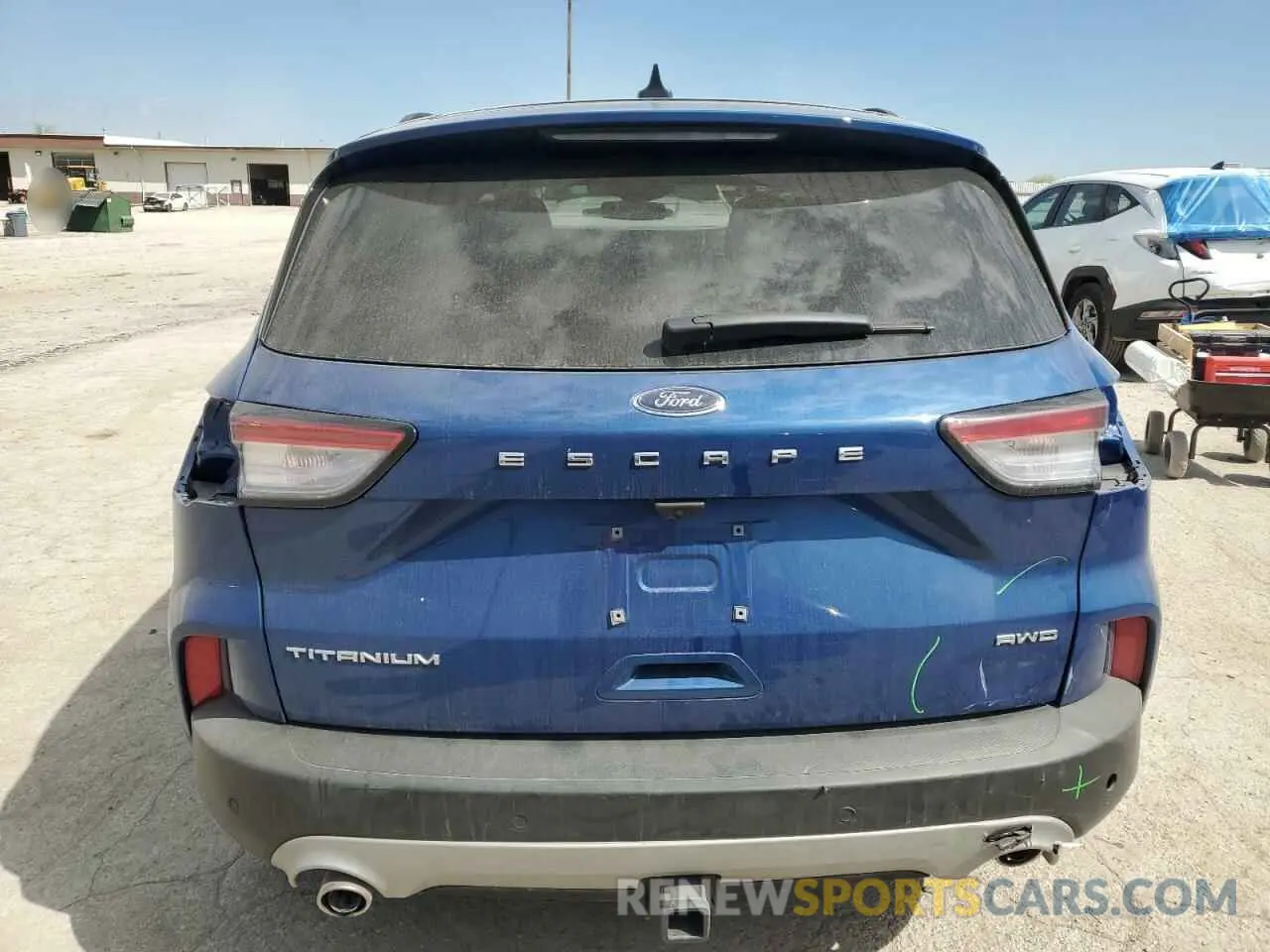6 Фотография поврежденного автомобиля 1FMCU9J99NUC00258 FORD ESCAPE 2022
