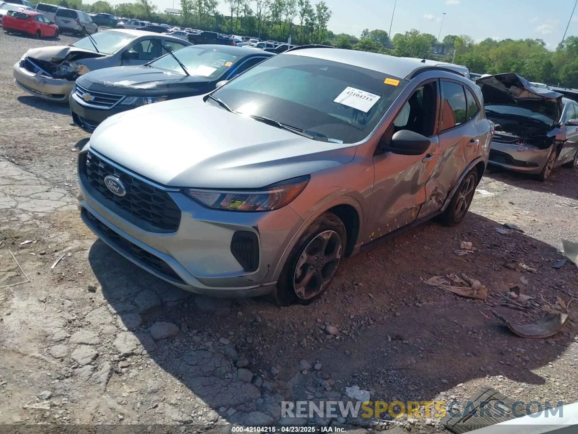 2 Фотография поврежденного автомобиля 1FMCU0MN6PUA83827 FORD ESCAPE 2023
