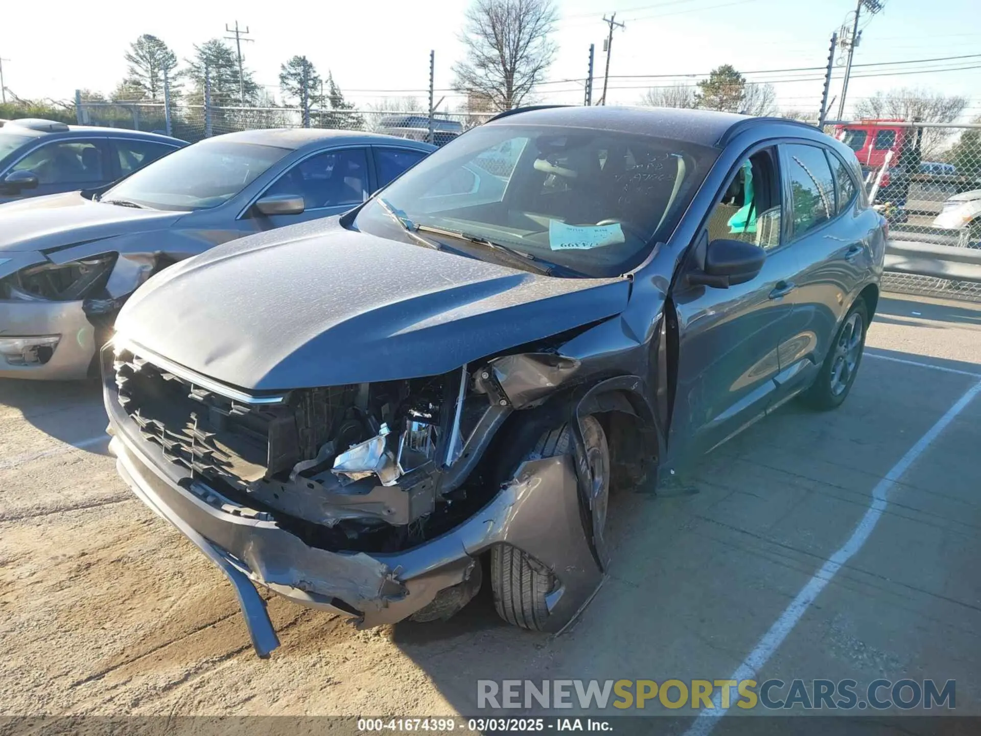 2 Photograph of a damaged car 1FMCU9MN2PUA70089 FORD ESCAPE 2023