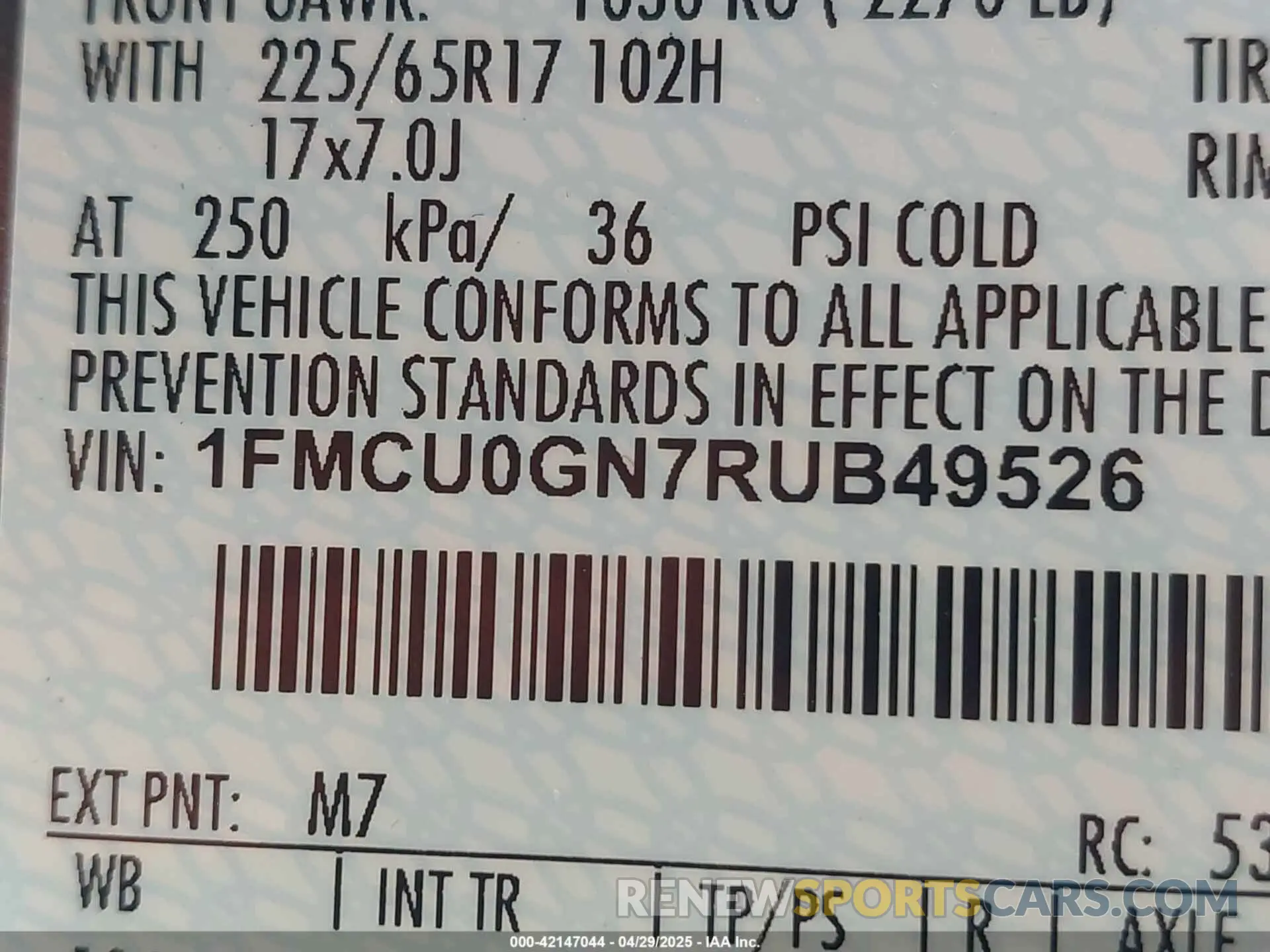 9 Фотография поврежденного автомобиля 1FMCU0GN7RUB49526 FORD ESCAPE 2024