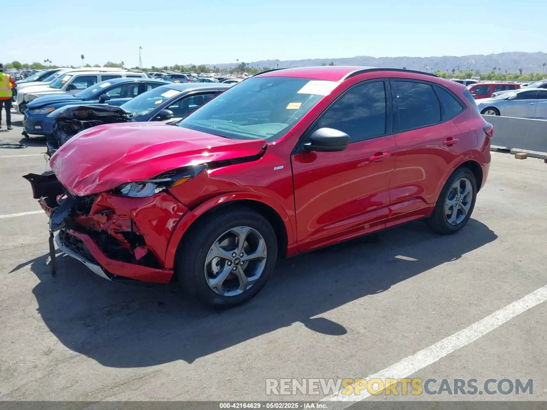 2 Фотография поврежденного автомобиля 1FMCU0MN4RUB44952 FORD ESCAPE 2024