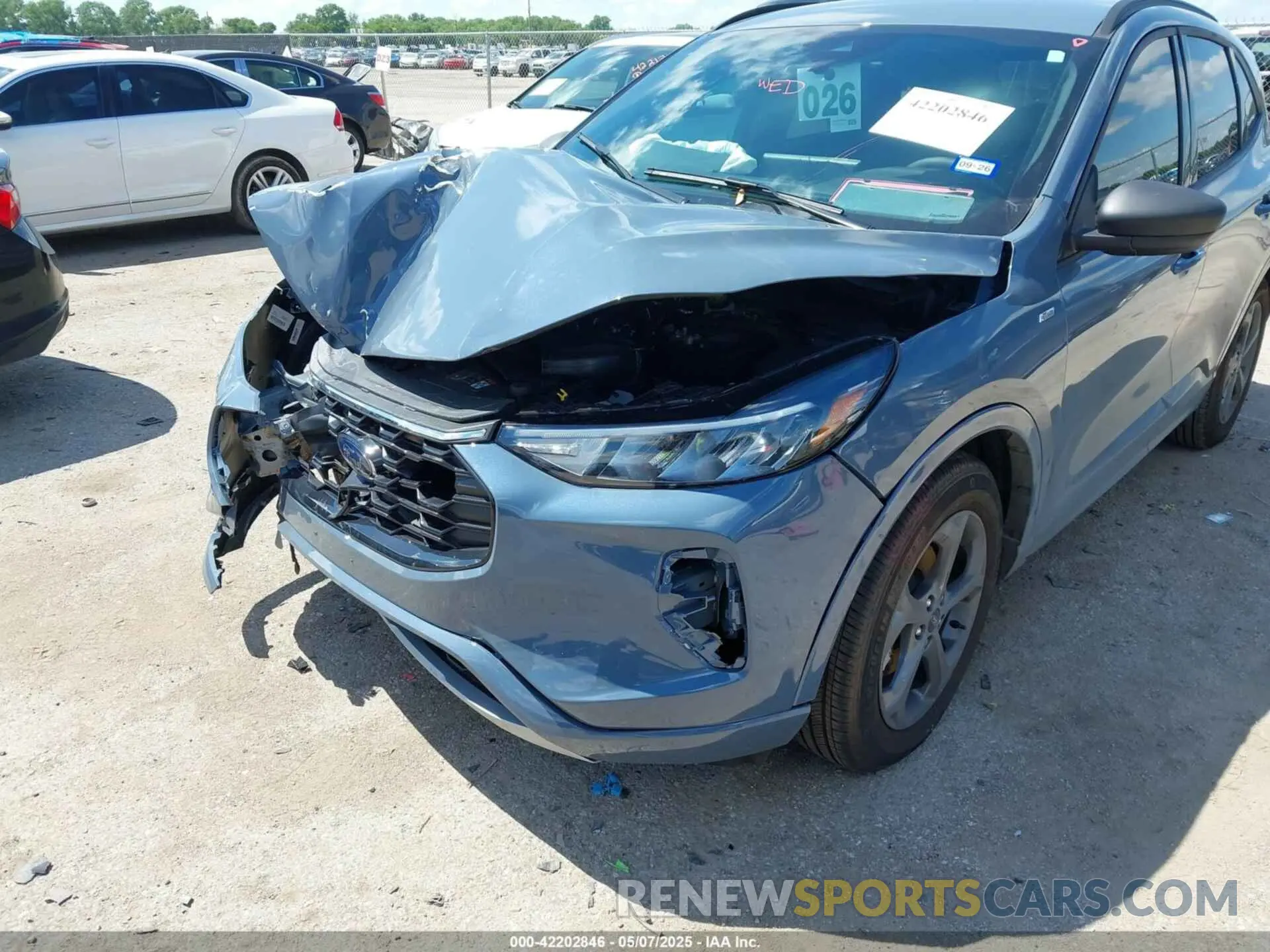 6 Фотография поврежденного автомобиля 1FMCU0MNXRUB44034 FORD ESCAPE 2024