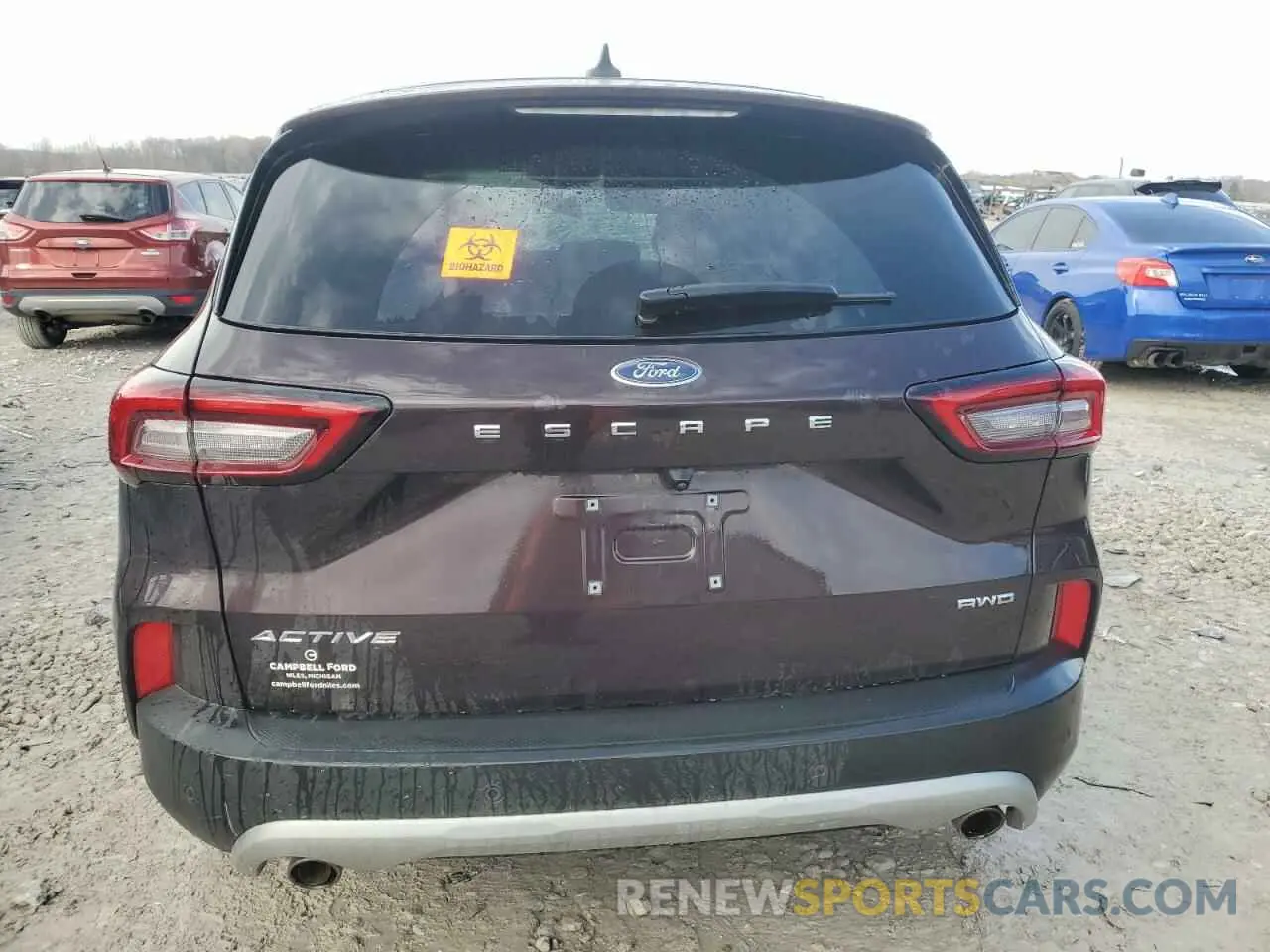 6 Photograph of a damaged car 1FMCU9GN4PUB40767 FORD ESCAPE ACT 2023