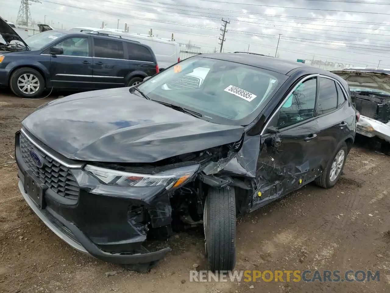 1 Фотография поврежденного автомобиля 1FMCU0GN1RUA15756 FORD ESCAPE ACT 2024