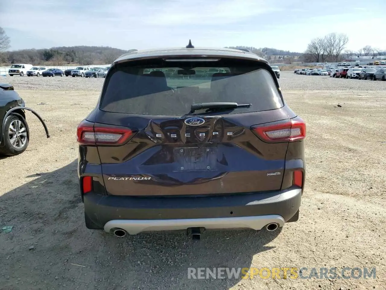 6 Photograph of a damaged car 1FMCU9JZ2PUA89331 FORD ESCAPE PLA 2023