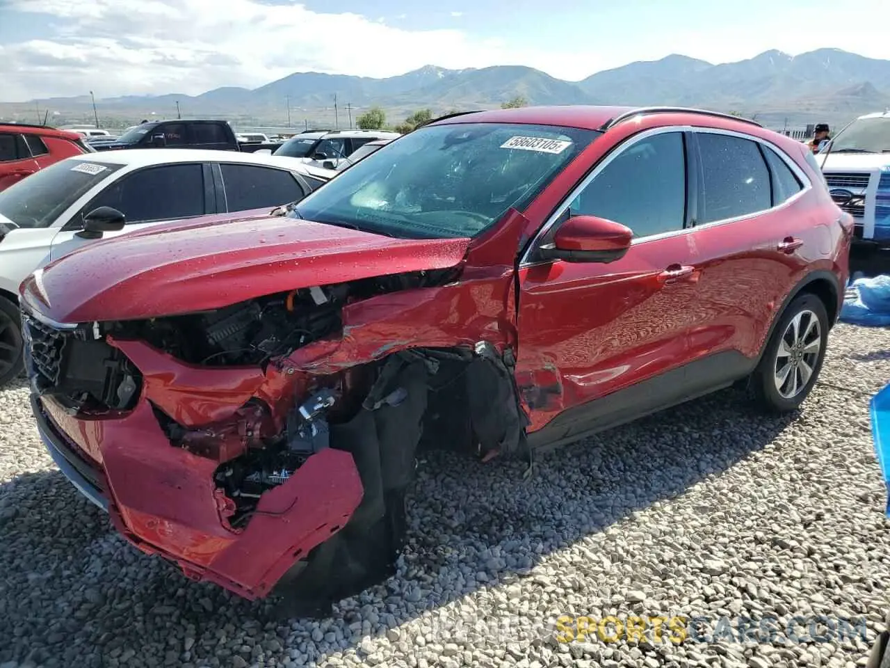 1 Photograph of a damaged car 1FMCU9JZ6PUB43553 FORD ESCAPE PLA 2023