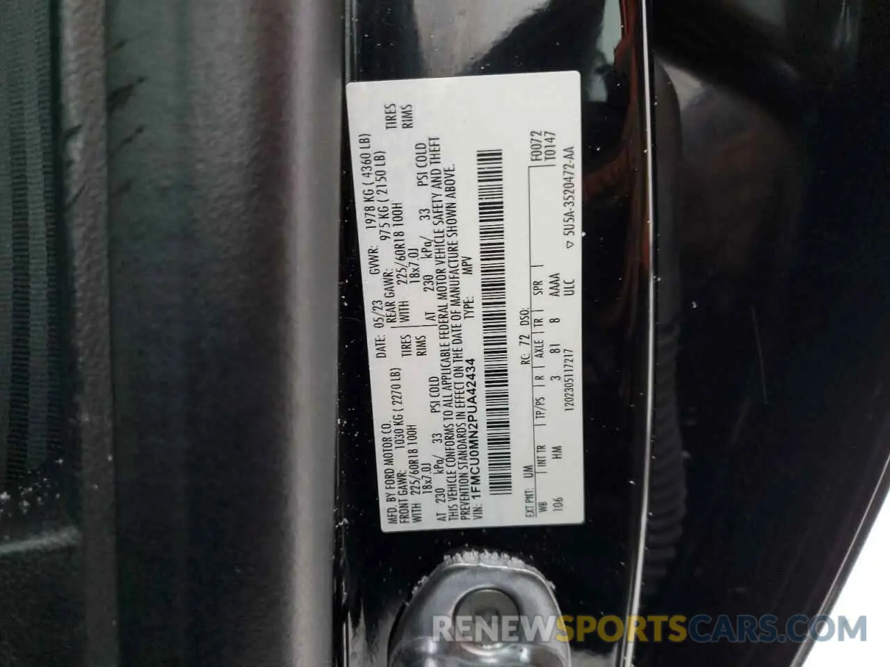 13 Фотография поврежденного автомобиля 1FMCU0MN2PUA42434 FORD ESCAPE ST 2023