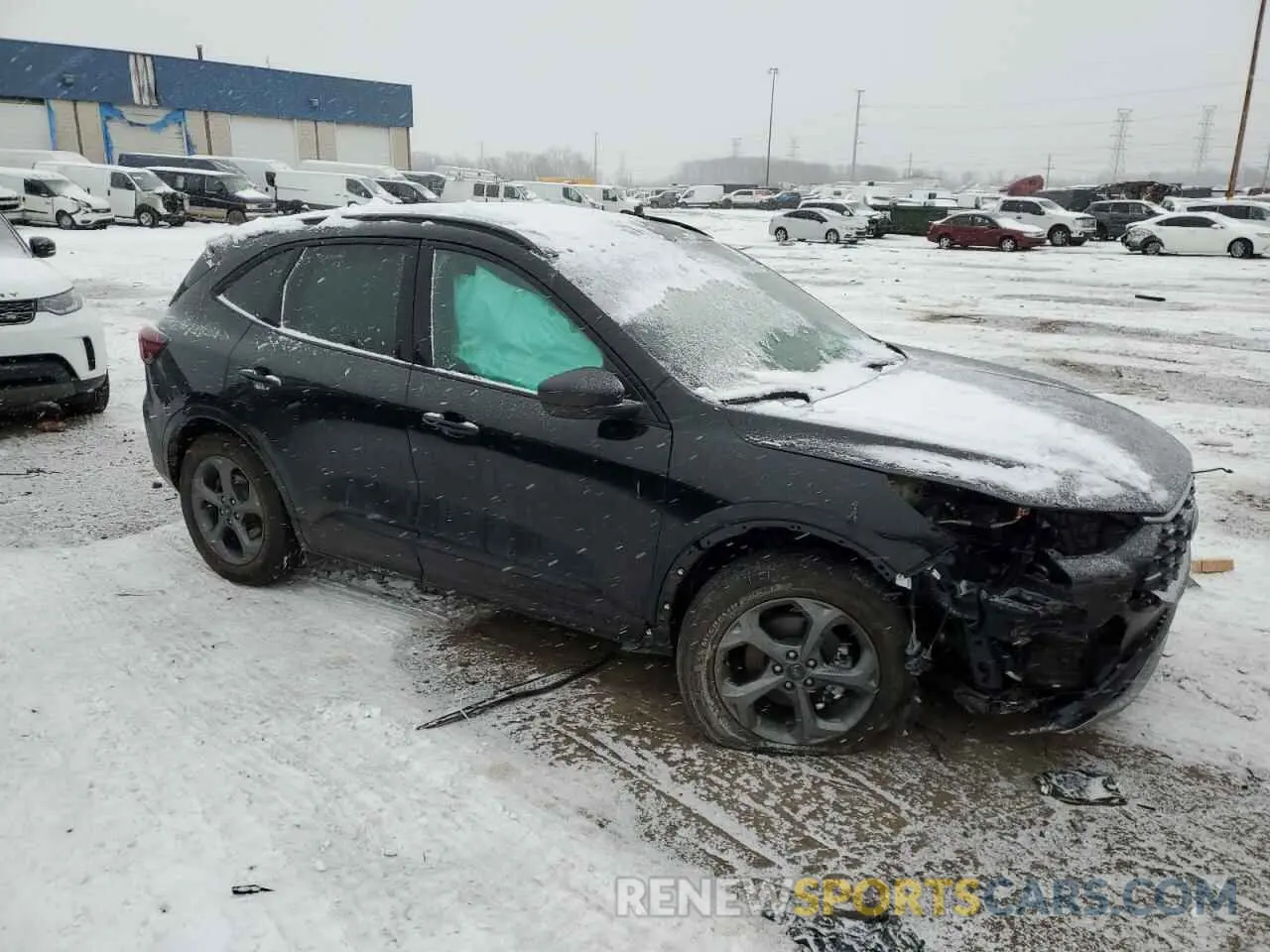 4 Фотография поврежденного автомобиля 1FMCU0MN2PUA42434 FORD ESCAPE ST 2023