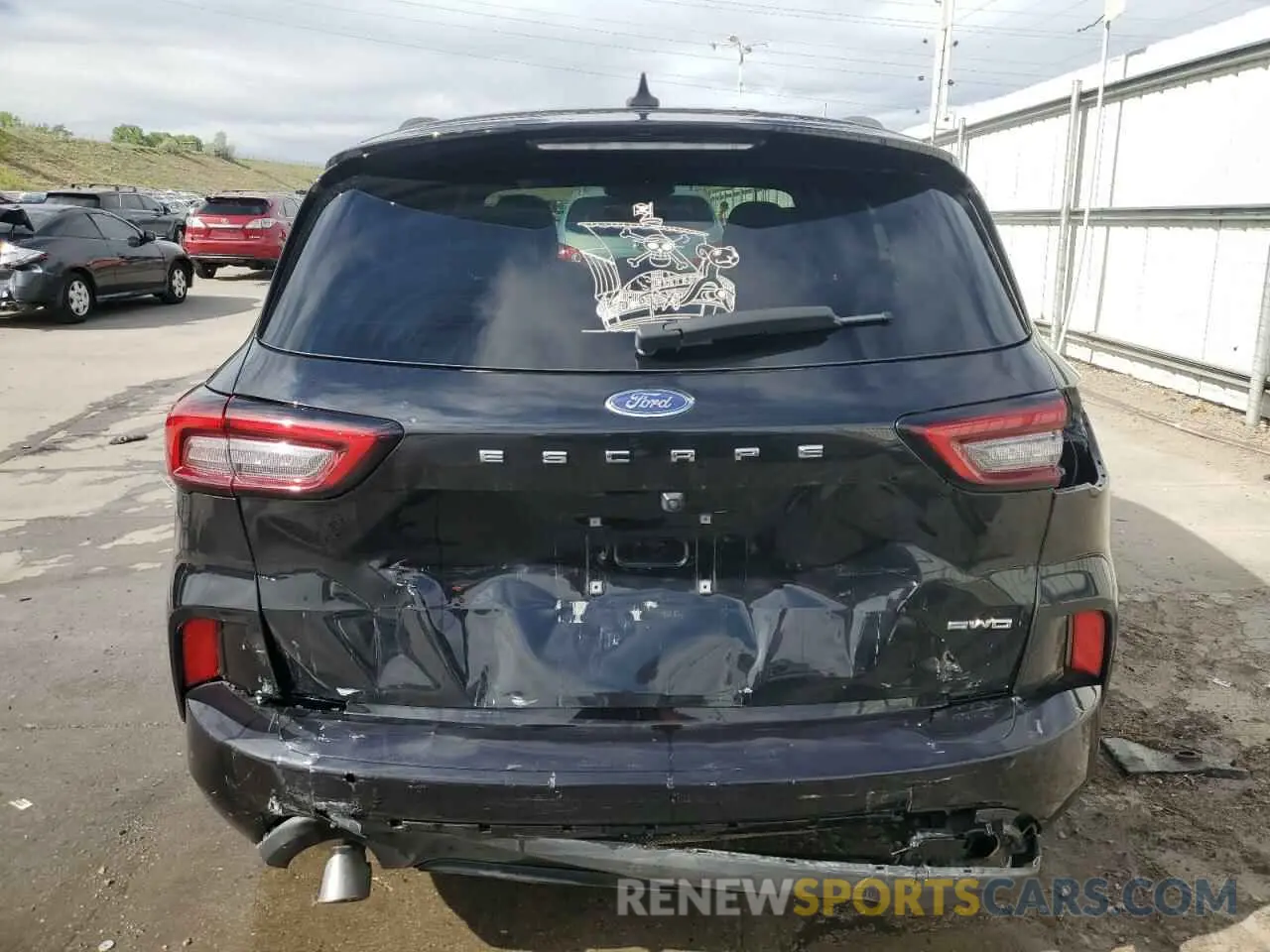 6 Фотография поврежденного автомобиля 1FMCU9MN1PUA91239 FORD ESCAPE ST 2023