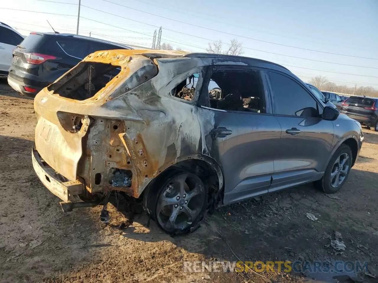 3 Photograph of a damaged car 1FMCU9MN1PUB35577 FORD ESCAPE ST 2023