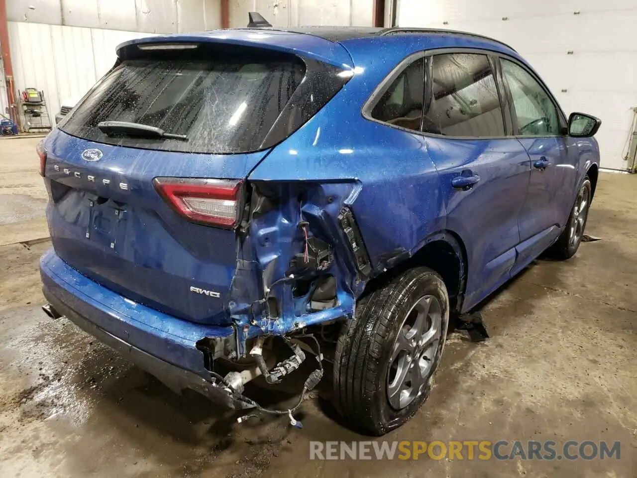 3 Photograph of a damaged car 1FMCU9MN2PUA93775 FORD ESCAPE ST 2023
