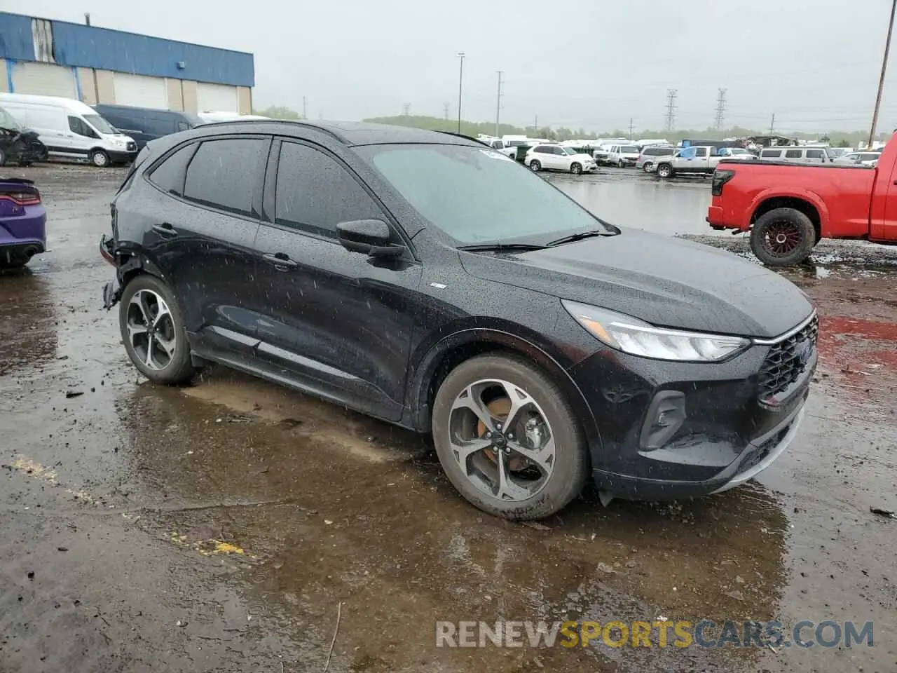 4 Photograph of a damaged car 1FMCU9NA6PUB09892 FORD ESCAPE ST 2023