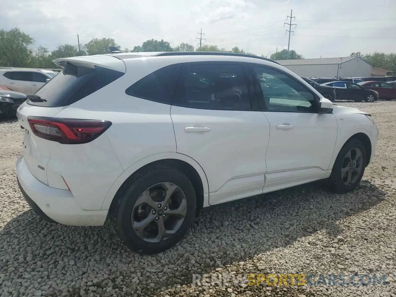 3 Фотография поврежденного автомобиля 1FMCU9NZ6PUB20901 FORD ESCAPE ST 2023