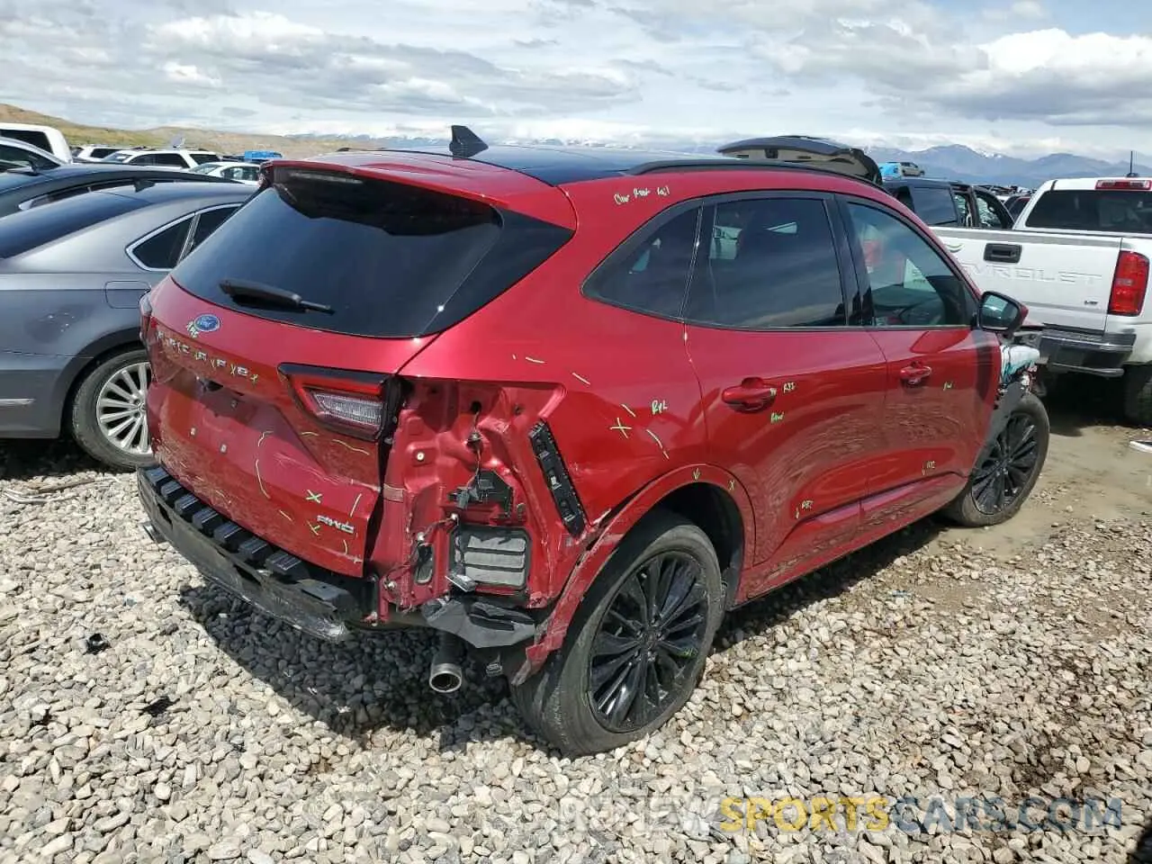 3 Photograph of a damaged car 1FMCU9PA2PUA66407 FORD ESCAPE ST 2023