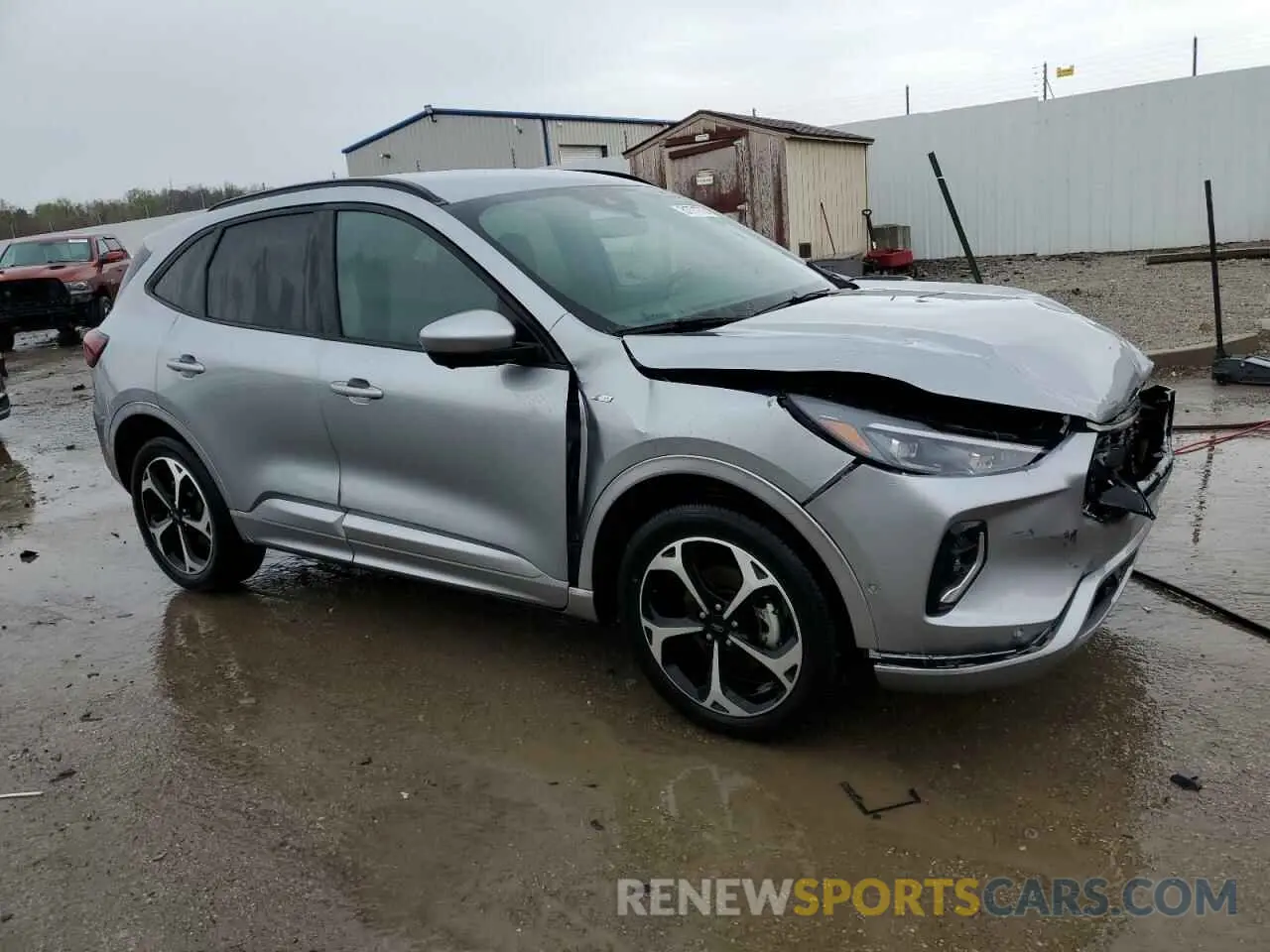 4 Фотография поврежденного автомобиля 1FMCU9PA4PUA12591 FORD ESCAPE ST 2023