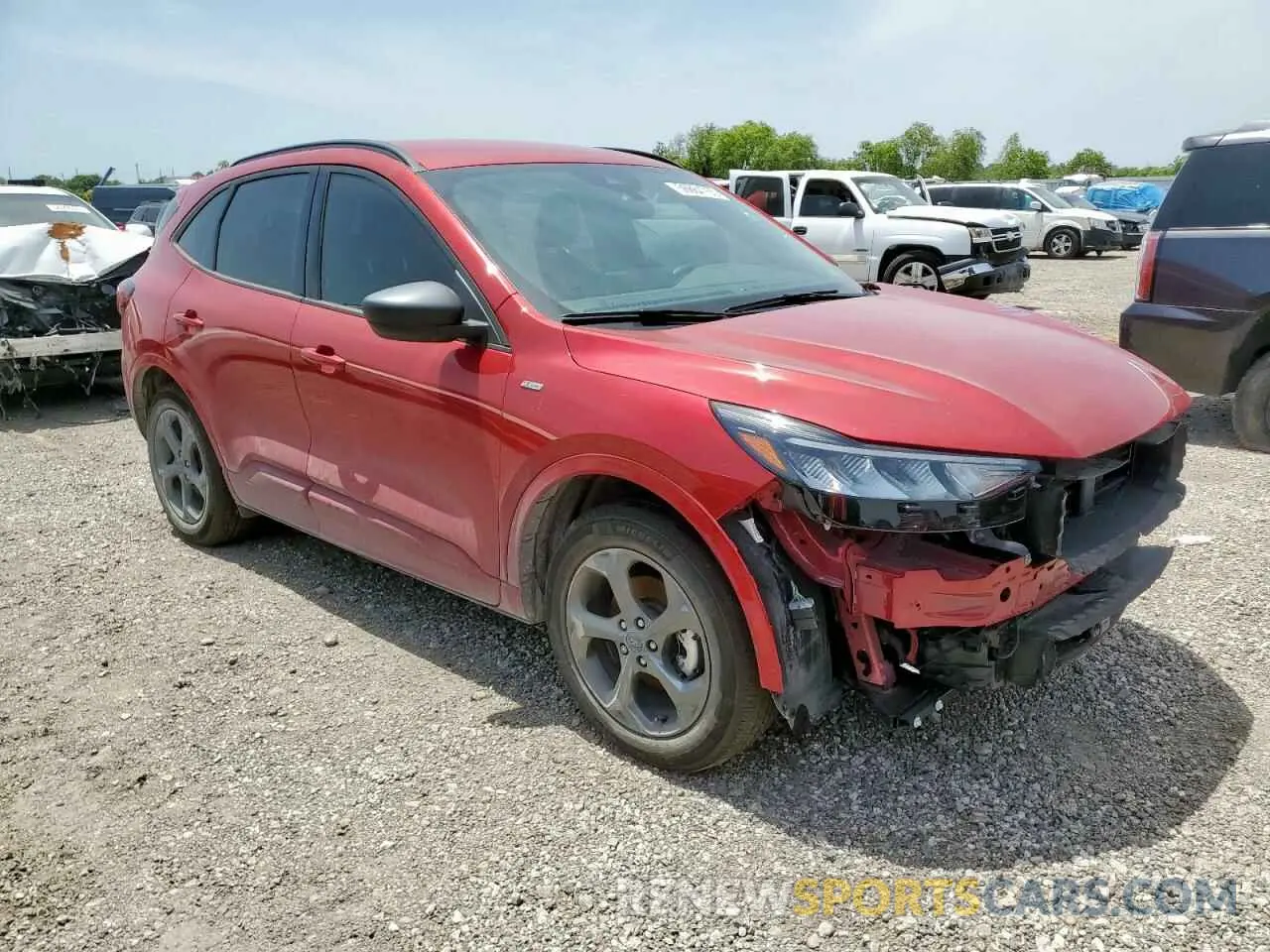 4 Фотография поврежденного автомобиля 1FMCU0MN2RUA97761 FORD ESCAPE ST 2024