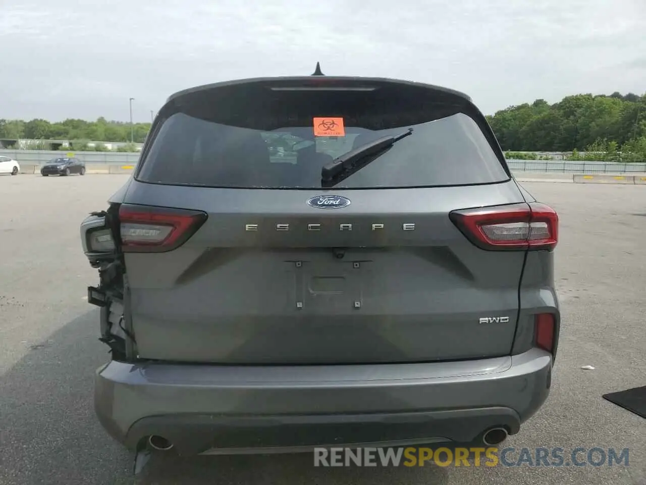 6 Photograph of a damaged car 1FMCU9MN0RUA11786 FORD ESCAPE ST 2024