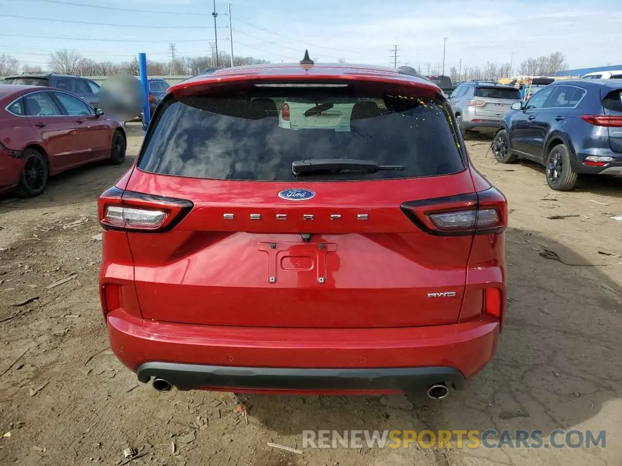 6 Фотография поврежденного автомобиля 1FMCU9MN0RUA19466 FORD ESCAPE ST 2024