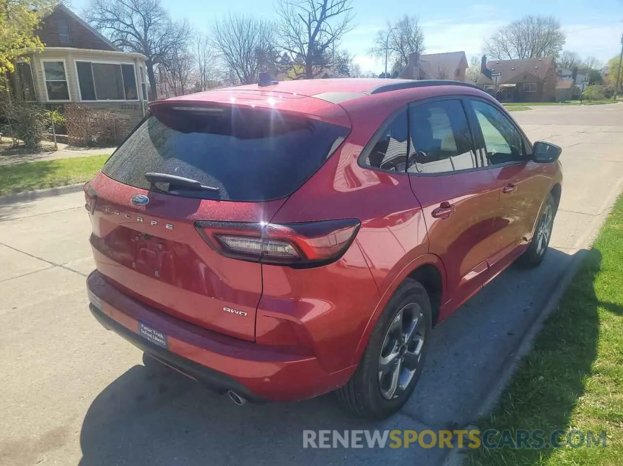 4 Photograph of a damaged car 1FMCU9MN5RUA35761 FORD ESCAPE ST 2024