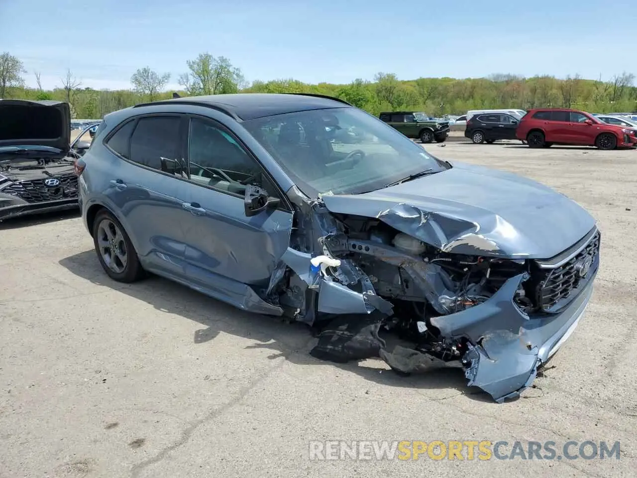 4 Photograph of a damaged car 1FMCU9MN9RUA42471 FORD ESCAPE ST 2024