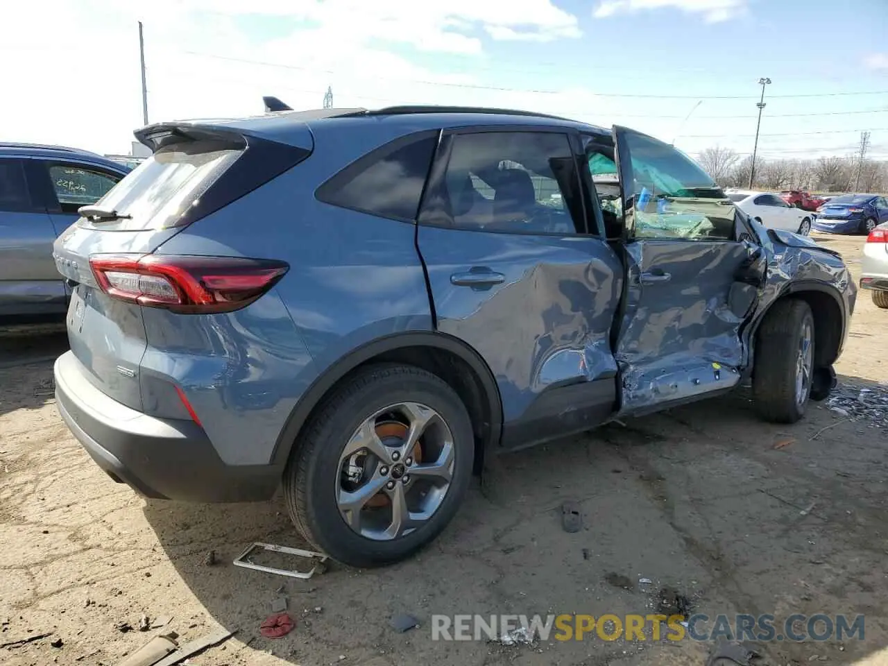 3 Фотография поврежденного автомобиля 1FMCU9NZ5SUA10396 FORD ESCAPE ST 2025
