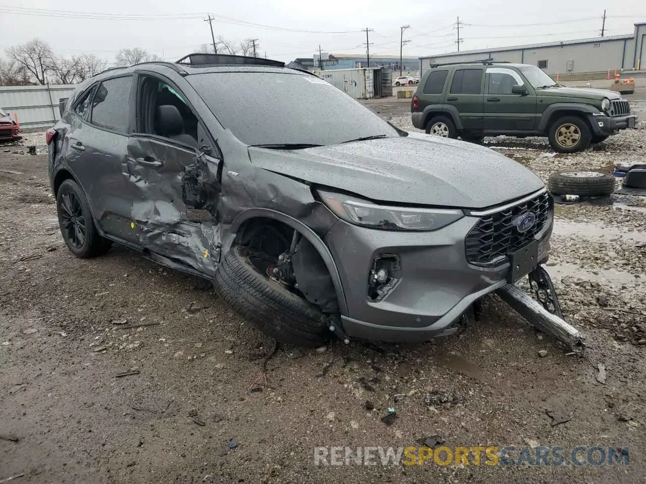 4 Фотография поврежденного автомобиля 1FMCU9PAXSUA53915 FORD ESCAPE ST 2025