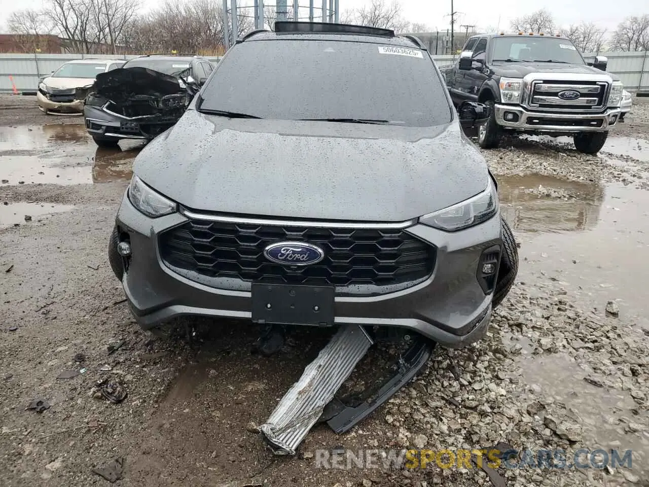 5 Фотография поврежденного автомобиля 1FMCU9PAXSUA53915 FORD ESCAPE ST 2025