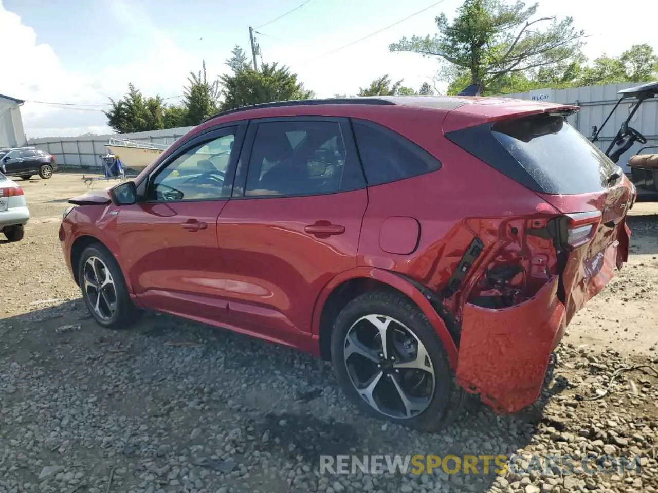 2 Фотография поврежденного автомобиля 1FMCU9PZ6SUA28208 FORD ESCAPE ST 2025