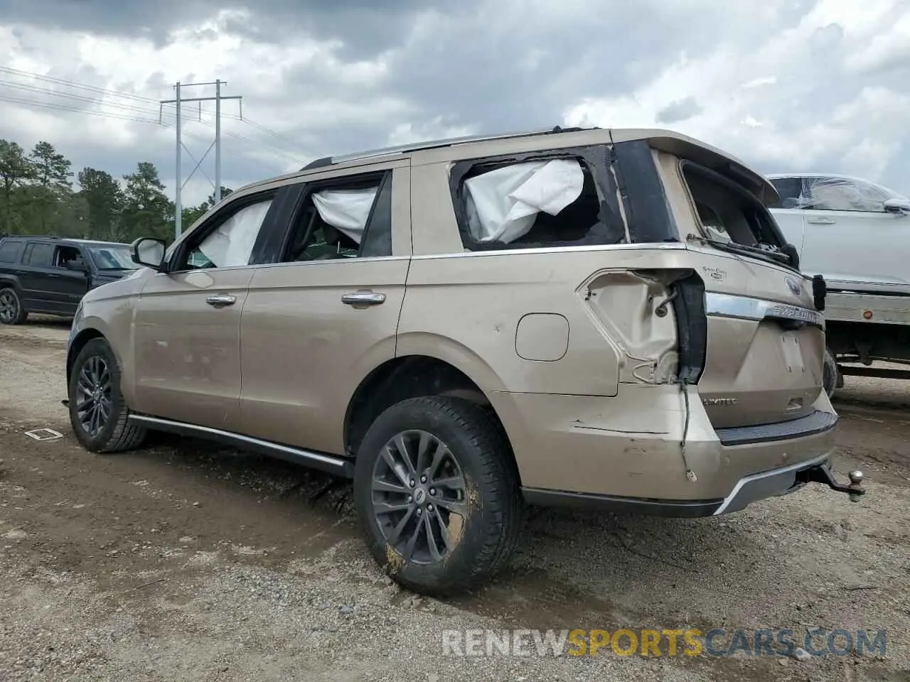 2 Фотография поврежденного автомобиля 1FMJU1KT9LEA23351 FORD EXPEDITION 2020