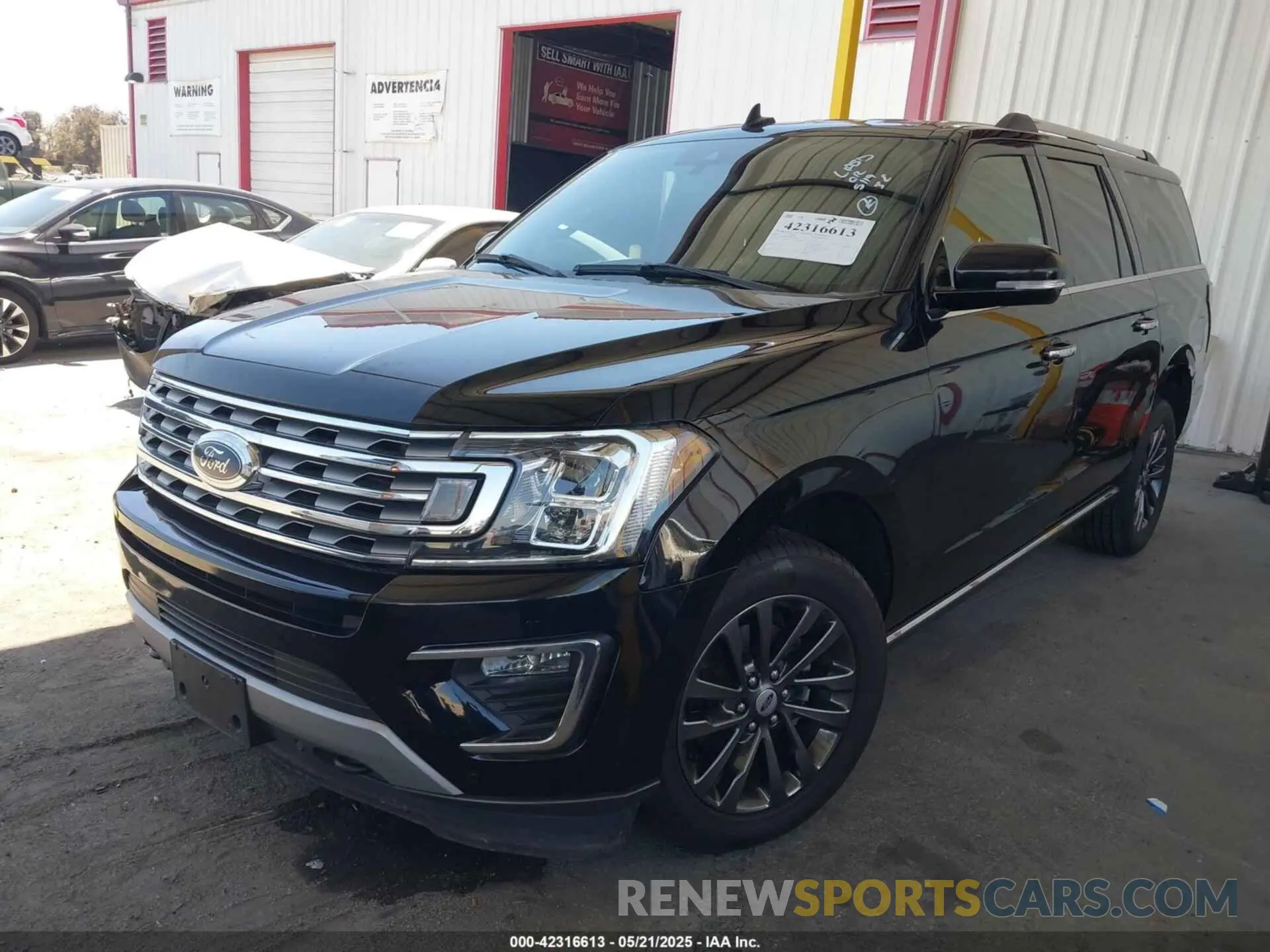 2 Photograph of a damaged car 1FMJK2AT0MEA26735 FORD EXPEDITION 2021