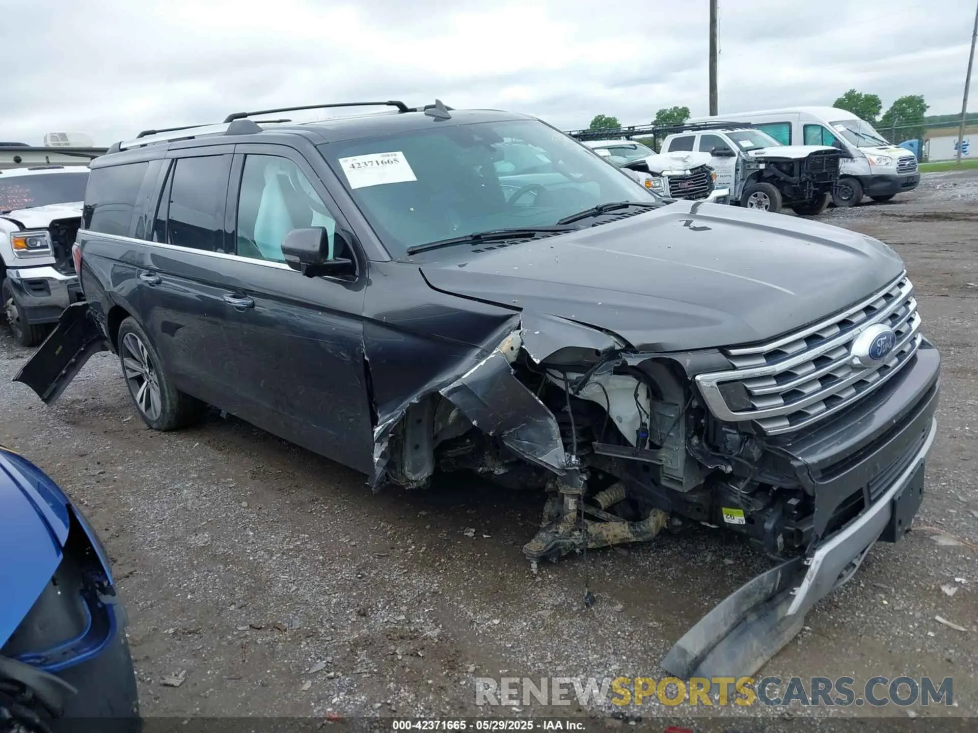 1 Photograph of a damaged car 1FMJK2AT6MEA00611 FORD EXPEDITION 2021