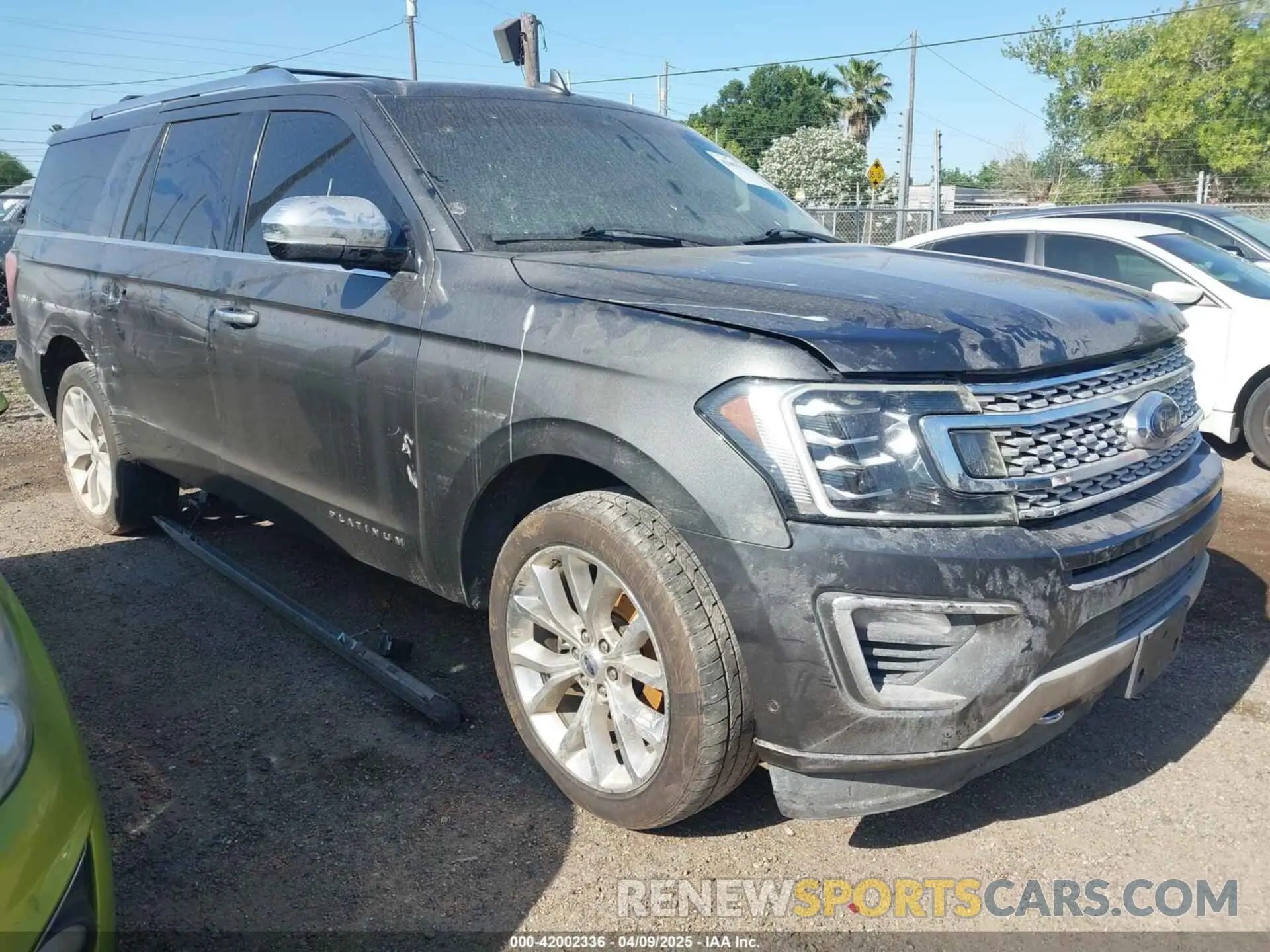 1 Photograph of a damaged car 1FMJK1MTXKEA68333 FORD EXPEDITION MAX 2019
