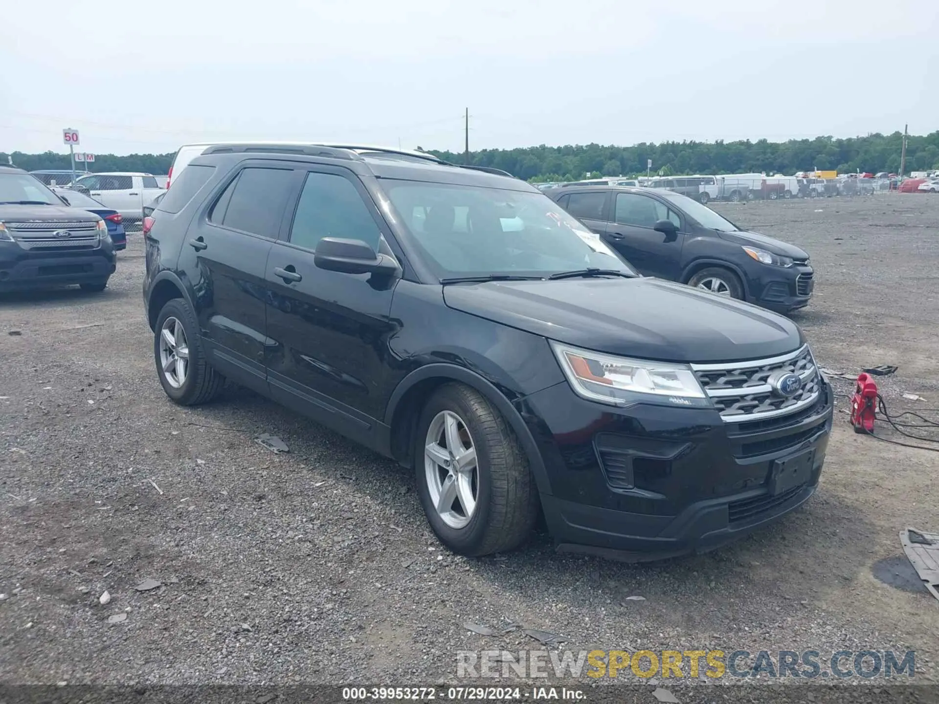 1 Photograph of a damaged car 1FM5K7B81JGB83747 FORD EXPLORER 2018