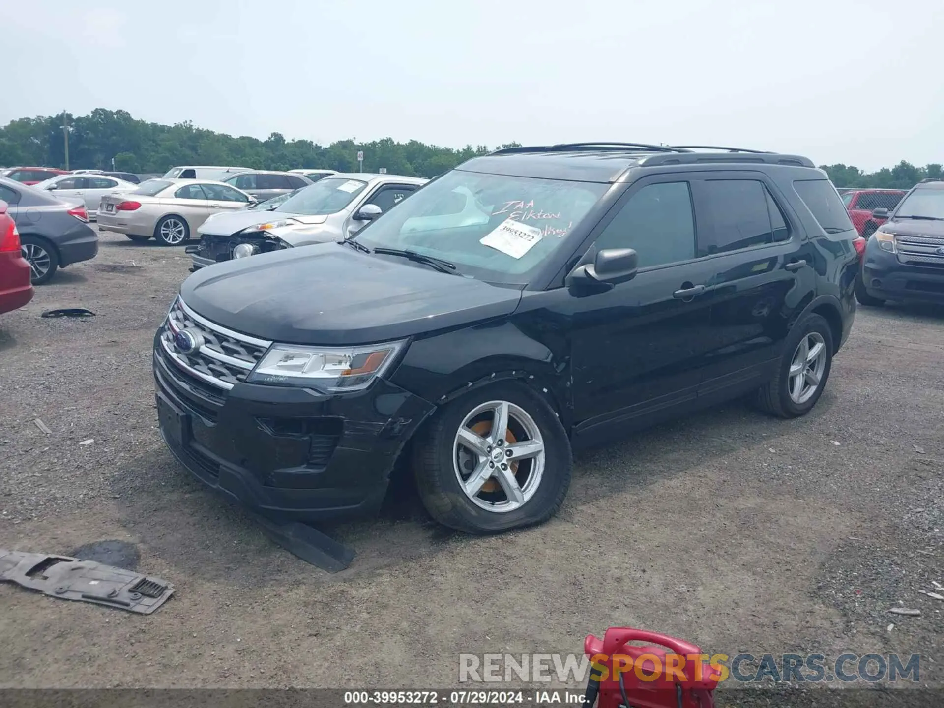 2 Photograph of a damaged car 1FM5K7B81JGB83747 FORD EXPLORER 2018