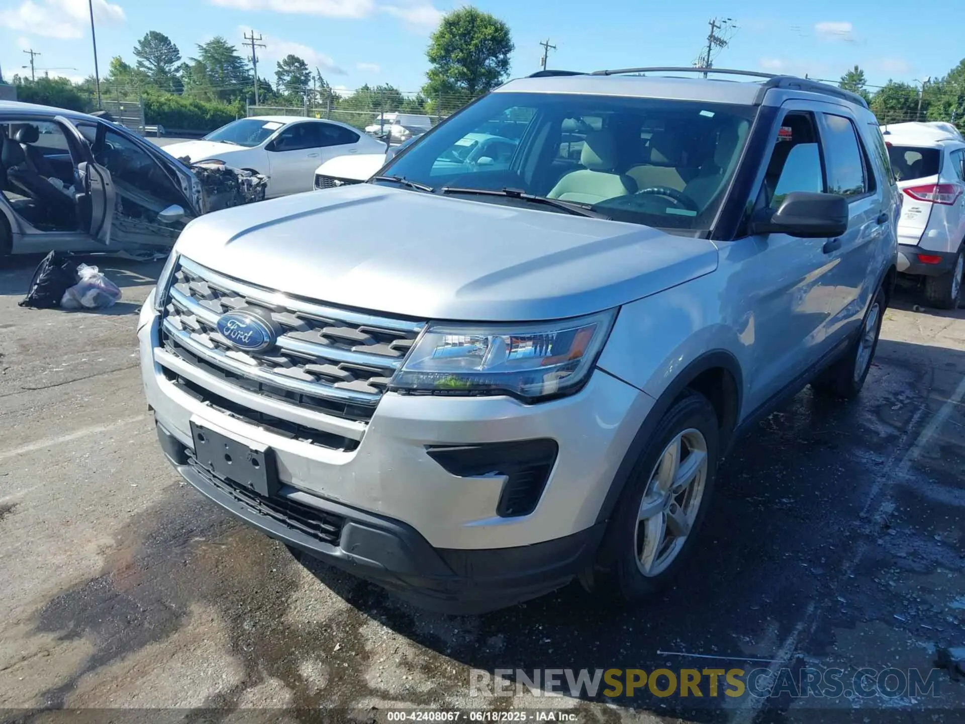 2 Photograph of a damaged car 1FM5K7B80KGA18578 FORD EXPLORER 2019
