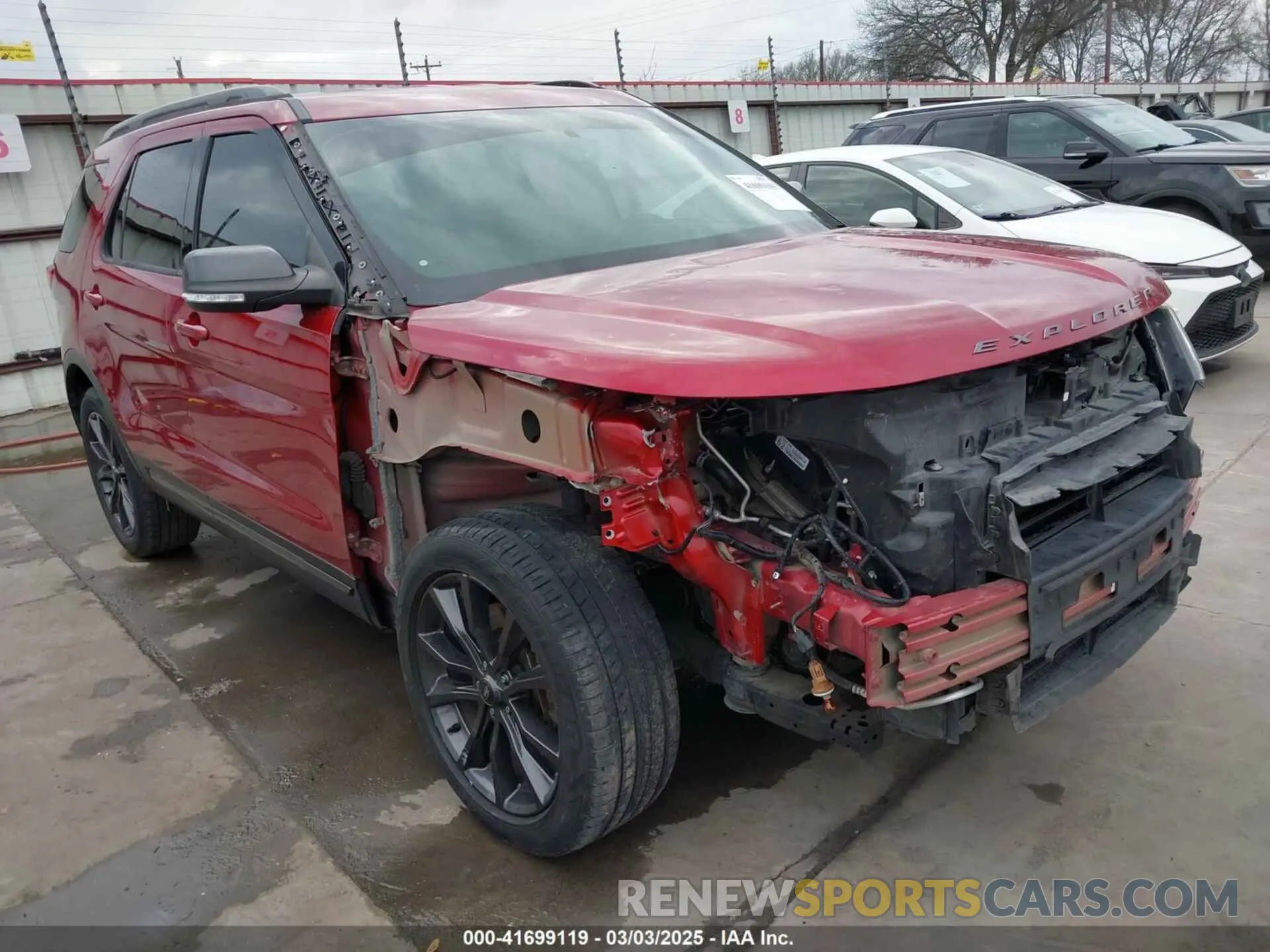 1 Photograph of a damaged car 1FM5K7D81KGA22023 FORD EXPLORER 2019