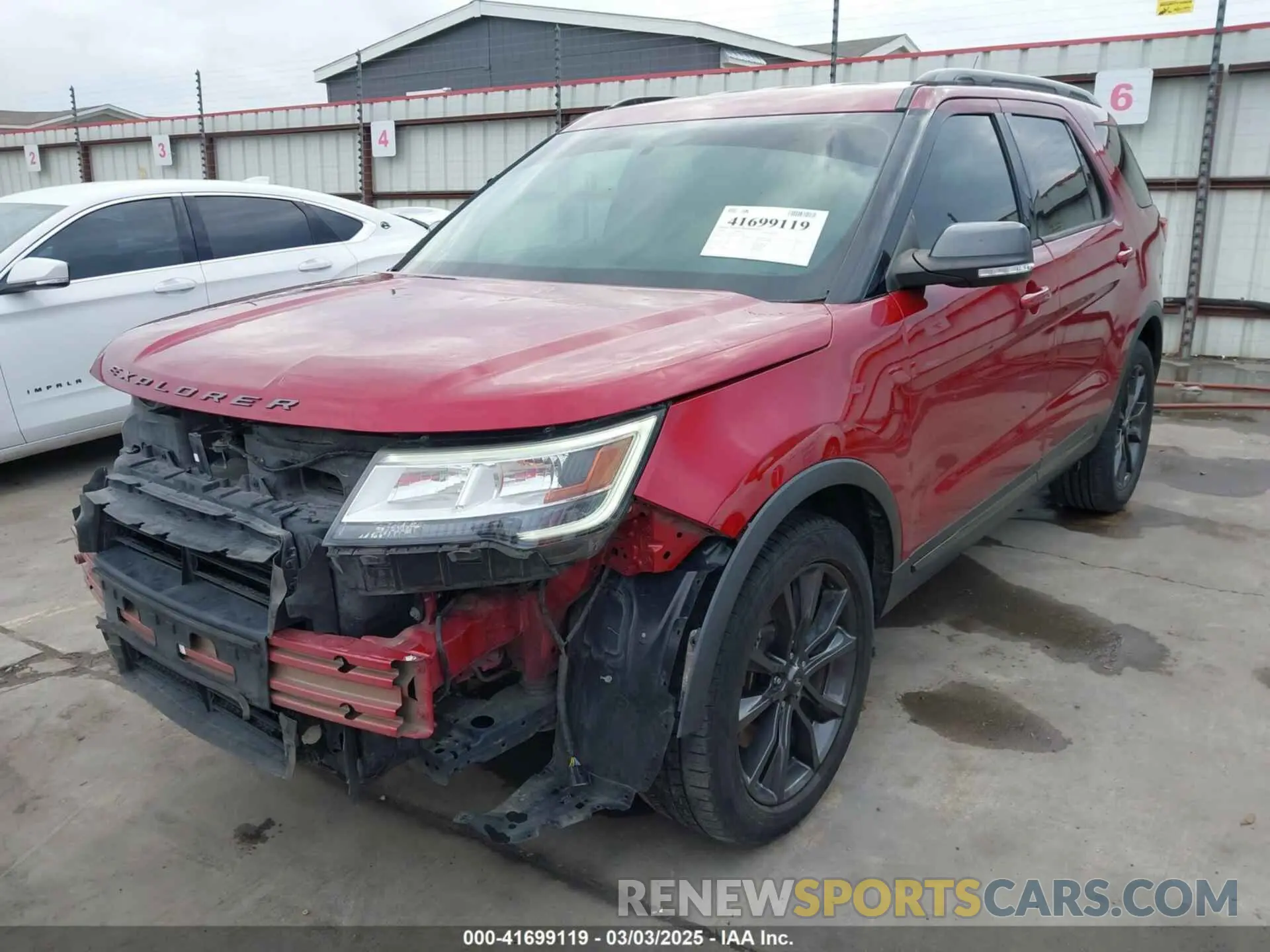 2 Photograph of a damaged car 1FM5K7D81KGA22023 FORD EXPLORER 2019