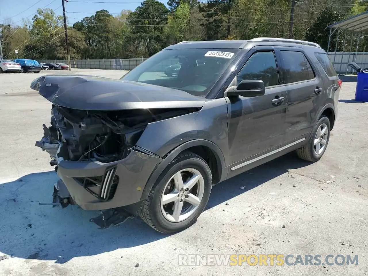 1 Photograph of a damaged car 1FM5K7D82KGB01362 FORD EXPLORER 2019
