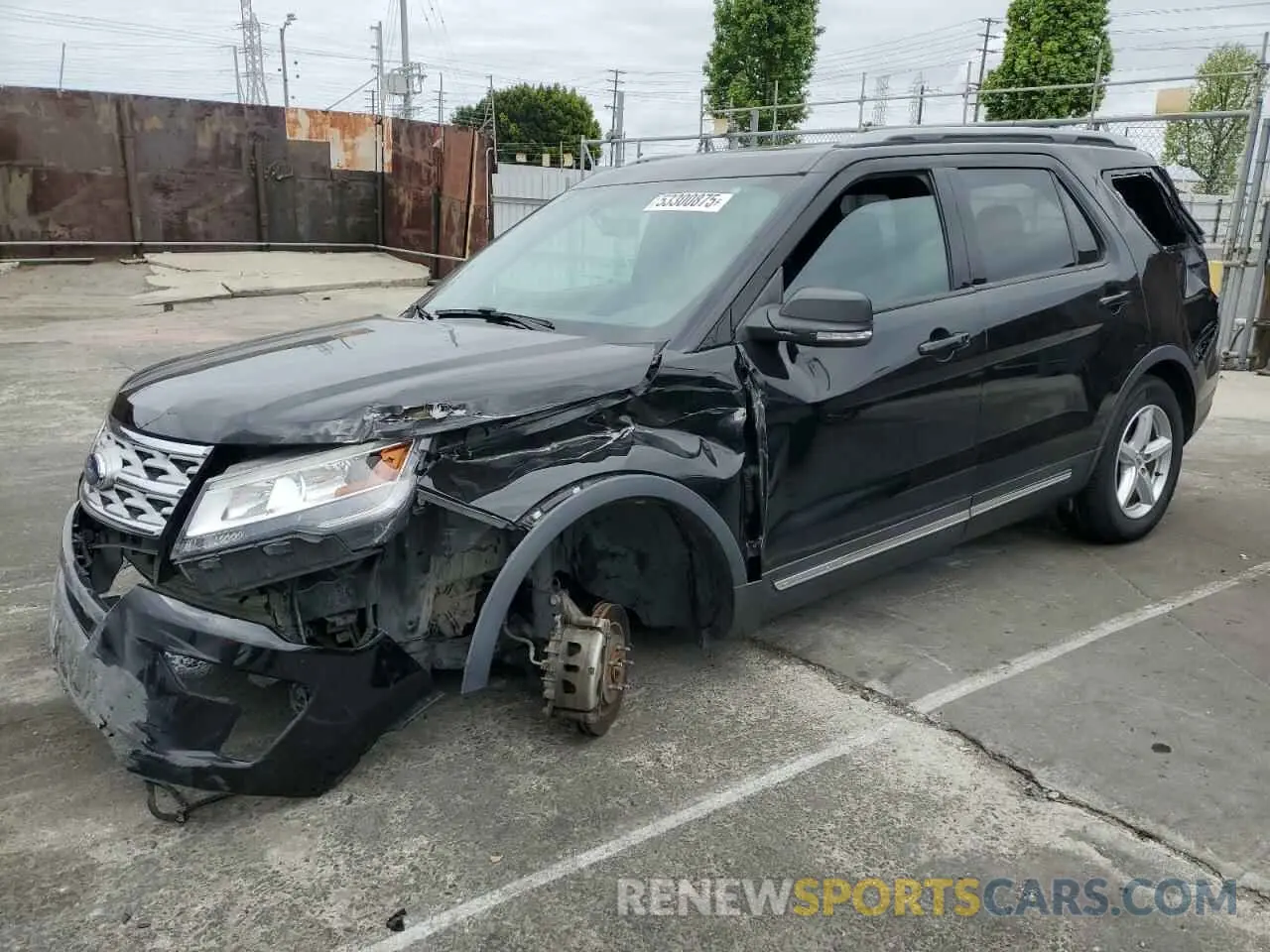 1 Photograph of a damaged car 1FM5K7D83KGA52513 FORD EXPLORER 2019