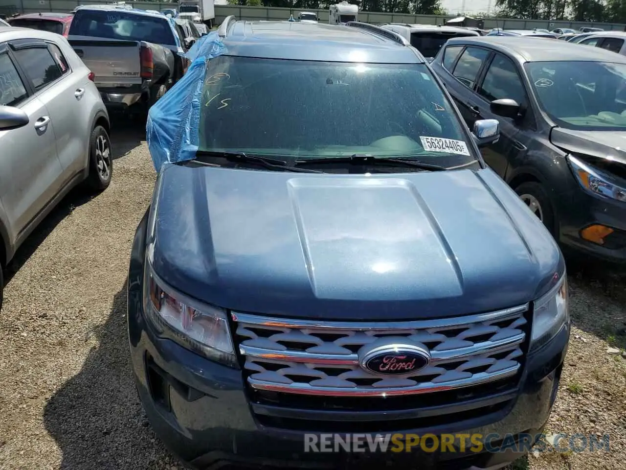 5 Photograph of a damaged car 1FM5K7D84KGA85603 FORD EXPLORER 2019