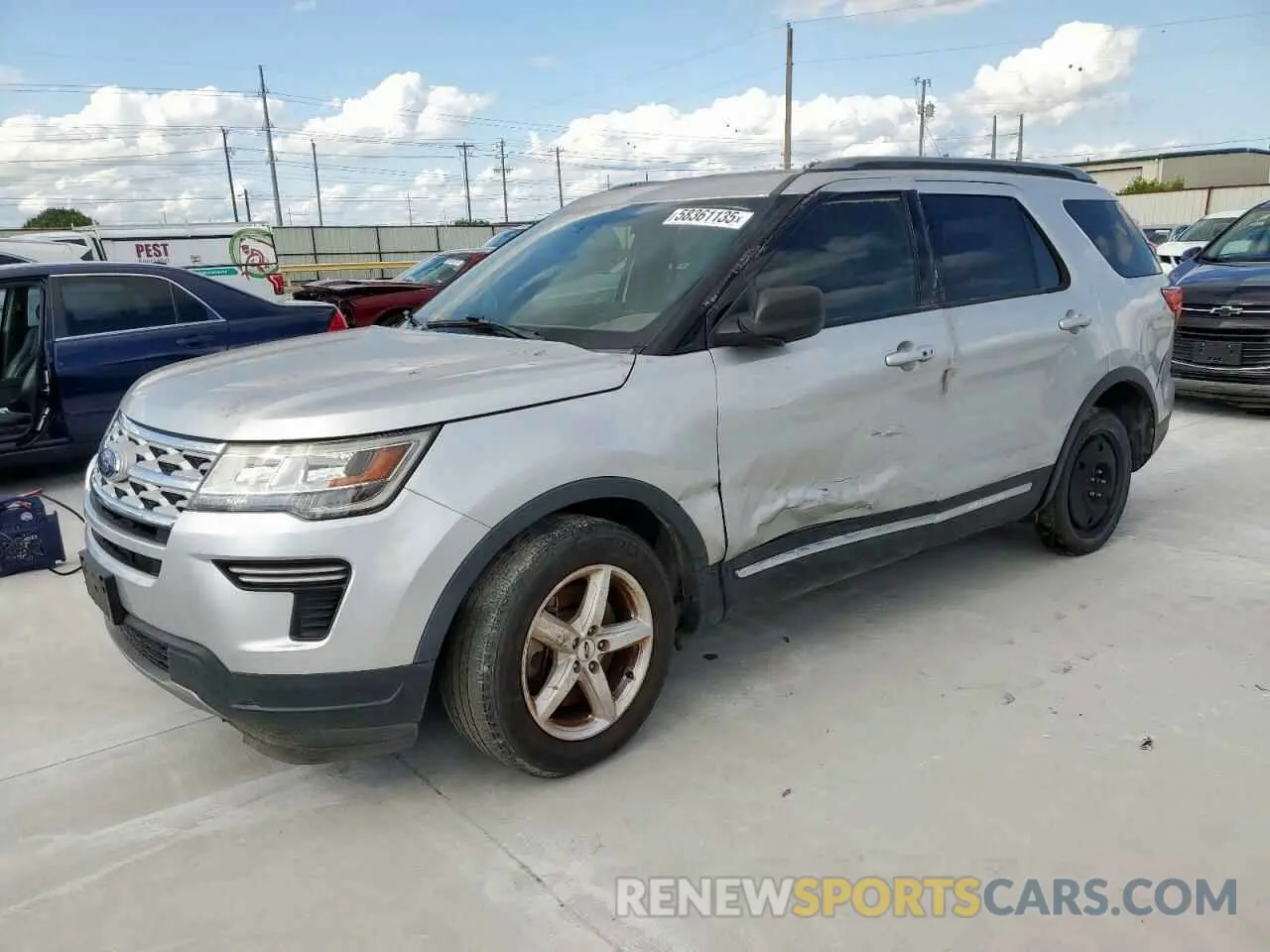 1 Photograph of a damaged car 1FM5K7D88KGB06386 FORD EXPLORER 2019