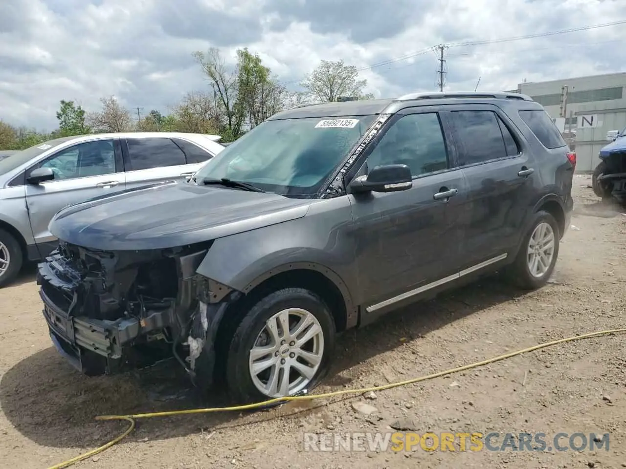 1 Photograph of a damaged car 1FM5K7D89KGA50717 FORD EXPLORER 2019